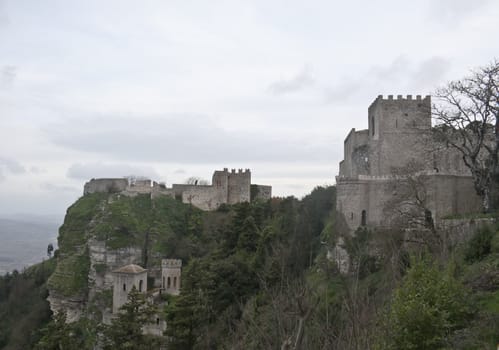 Venus Castle at Erice, Sicily, Italy