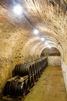 wine cellar, Jaroslavice, Czech Republic