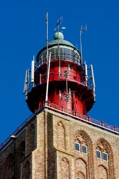 lighthouse's detail, Westkapelle, Zeeland, Netherlands