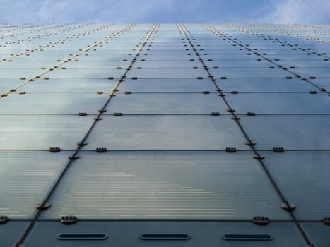 Facade of Urbis Exibition Center in Manchester, UK.