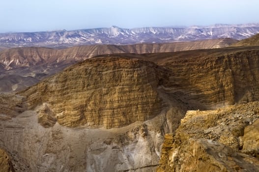 Mountain Canyon near the Dead Sea, Israel
