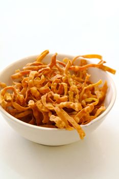 crispy noodles for topping