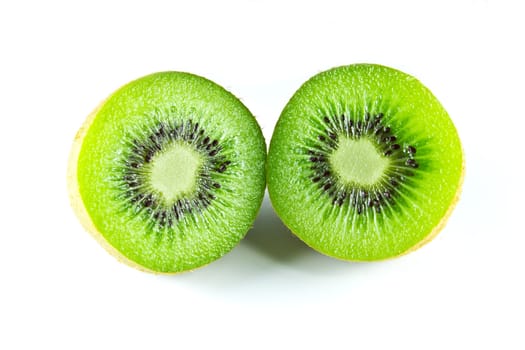kiwi fruit isolated on white background
