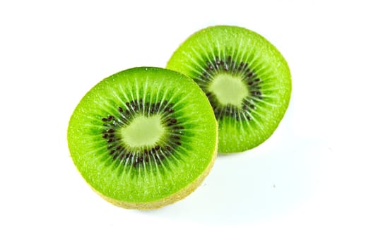 kiwi fruit isolated on white background
