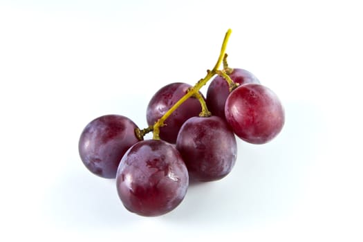 fresh grape fruit isolate on white background
