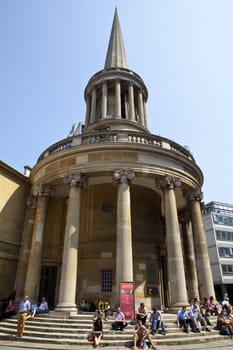 All Souls Church located in Langham Place, London.