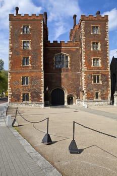 Lambeth Palace in London.  The official residence of the Archbishop of Canterbury.