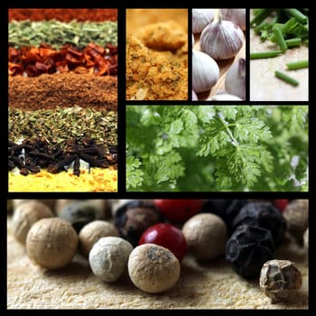 spices picture mix