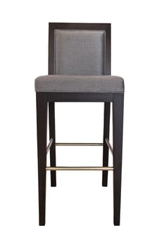 long leg chair isolated with clipping path