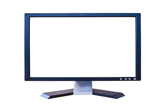 wide screen LCD monitor with blank screen