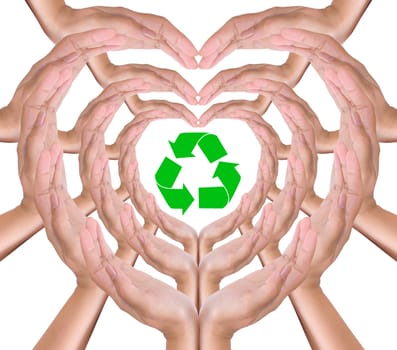recycle sign in hand heart







recycle sign in hand heart