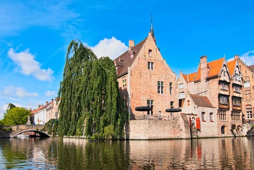 Bruges, the central part of the old city.