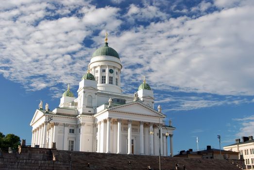 The Catholic Church in Helsinki. Finland.