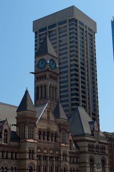 Old Toronto city hall from 1899 to 1966.