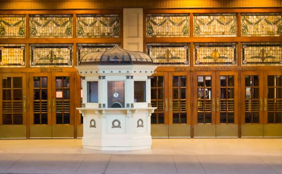 Old box office for the Elgin & Winter Garden Theatres in Toronto, Canada.