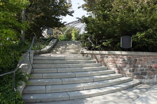 Entrance to a garden