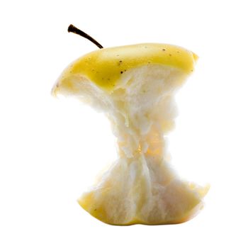 Stock photo: nature theme: an image of a stump of yellow apple
