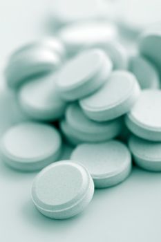 macro of prescription pills
