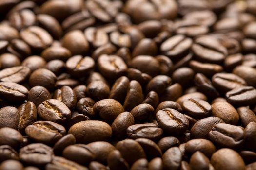 roasted coffee beans background