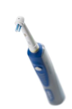 electric toothbrush isolated
