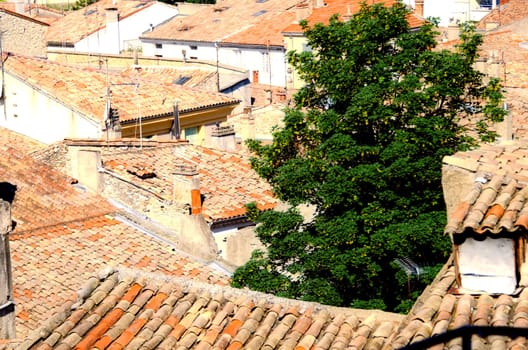 the roofs of the south of France 