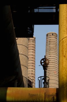 pipes and chimneys