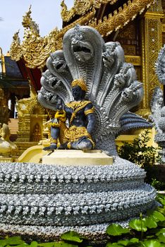 Temple sanpiyanglong in Lamphun Thailand