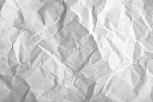 crushed white paper