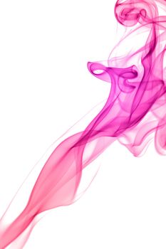 abstract pink smoke