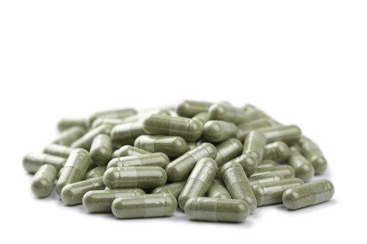 capsule pills isolated