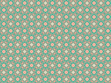 seamless pattern with colorful flowers