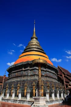 pha tat je-di luang in lampang, thailand