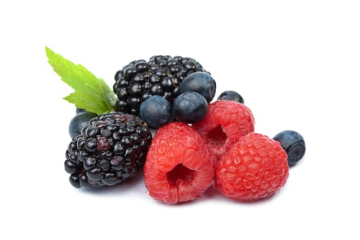 fresh berries isolated
