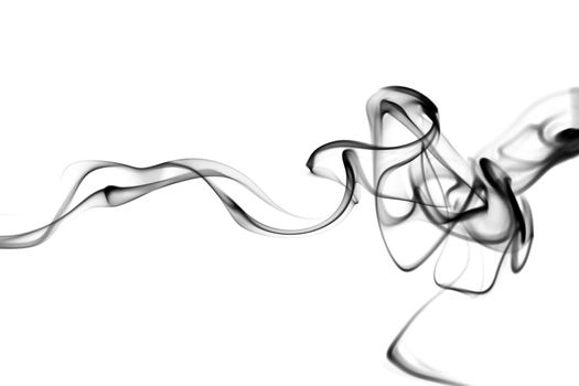 abstract grey smoke isolated
