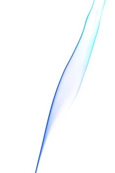 abstract blue smoke isolated
