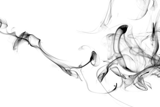 abstract grey smoke isolated
