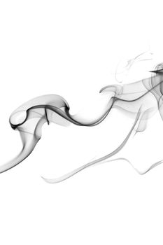 abstract grey smoke isolated
