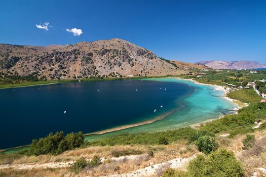 lake on Crete