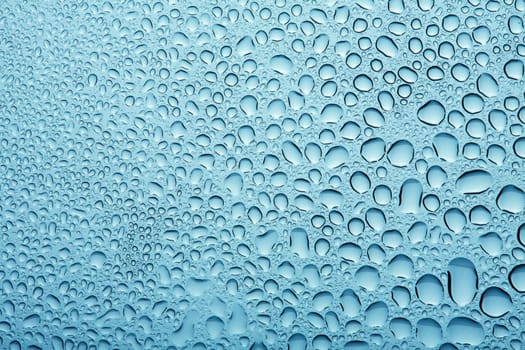 blue water drops background
