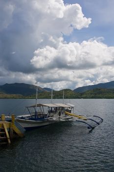 boat at philippines sea