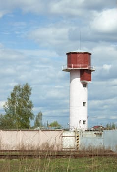 The old tower for the water lifting