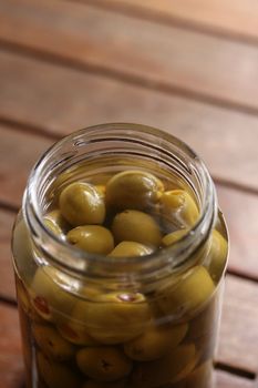 filled olives