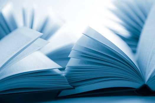 open books