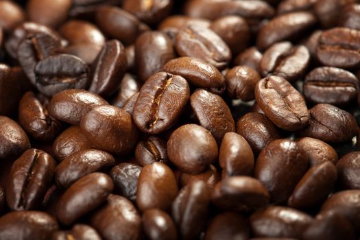 roasted coffee beans background
