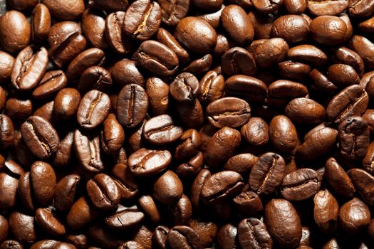 roasted coffee beans background

