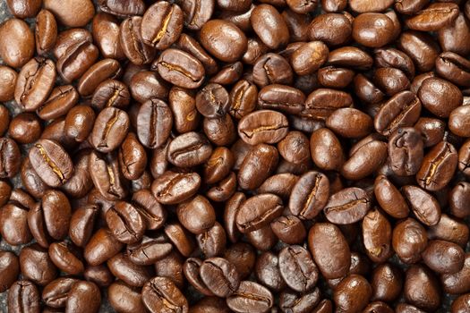 roasted coffee beans background 