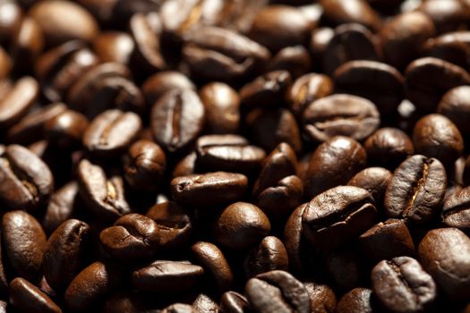 roasted coffee beans background
