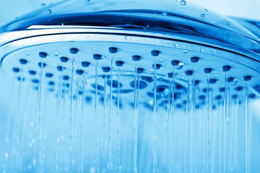 metal shower