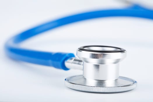 macro of stethoscope