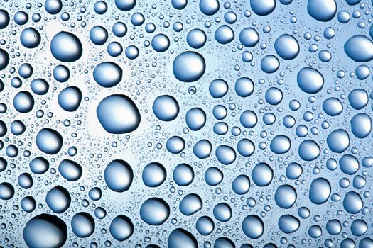 blue water drops background
